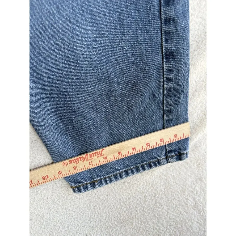 Vintage Levis 505 Jeans Men 40x30 Regular Fit Straight Workwear Denim Y2K